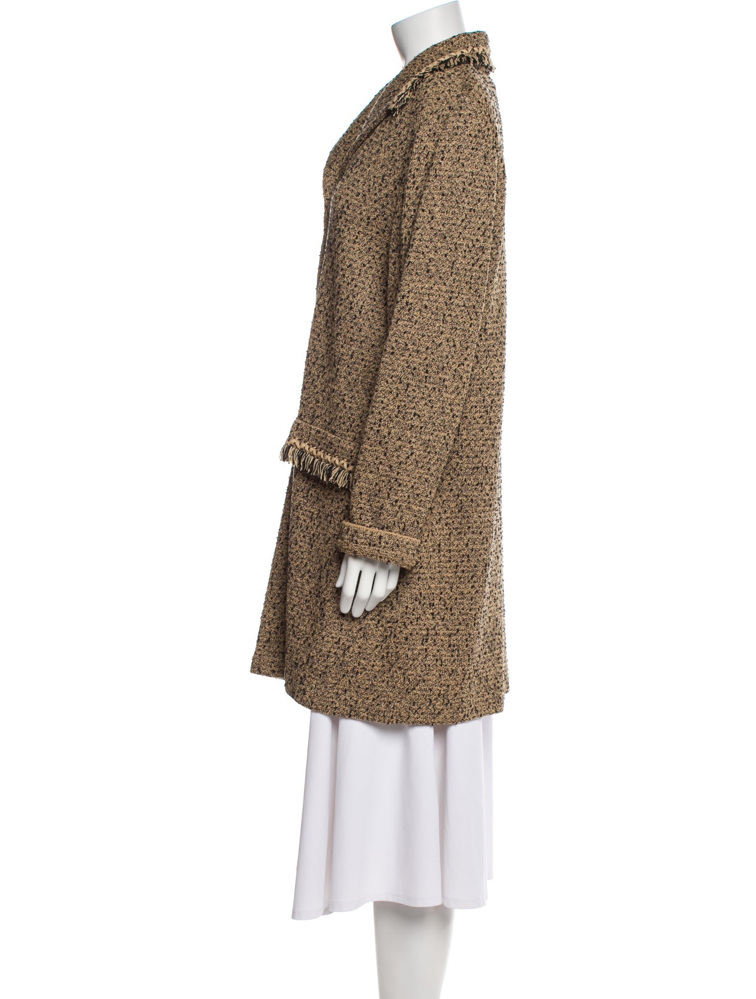 St. John Collection Faux Fur Coat